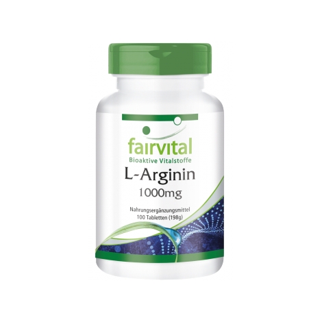 L-Arginina 1000mg - 100 Pastillas