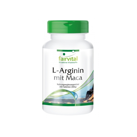 L-Arginina con Maca - 300 pastillas - 74030