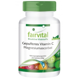 Vitamina C prensada Ascorb. de Mag.-240past.-81924