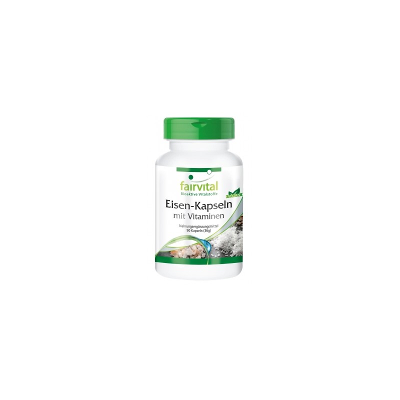 Hierro con Vitaminas - 90 Cápsulas - 84509