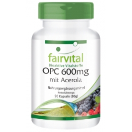 OPC 600mg con acerola - 90 cápsulas - 89509