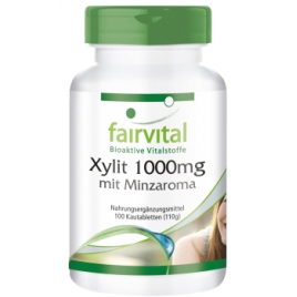 Xilitol 1000mg con aroma a menta -100 Past.- 91410