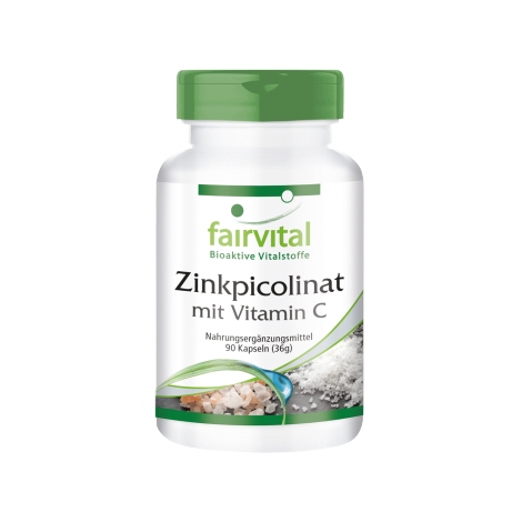 Picolinato de Zinc con Vitamina C - 90 cap - 91509