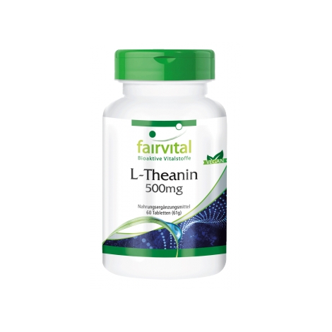 L-Theanin 500mg - 60 Caps. - 68606