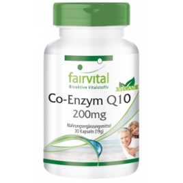 Co-Enzima Q10 200mg - 30 Cápsulas