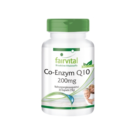 Co-Enzima Q10 200mg - 30 Cápsulas