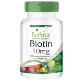 Biotina 10mg - 90 Pastillas