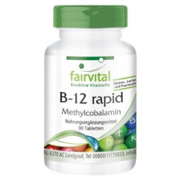 B12 de absorción rápida - 90 Pastillas sublinguale