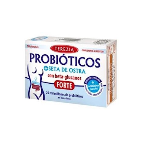 Probióticos+seta de ostra con beta-glucanos FORTE