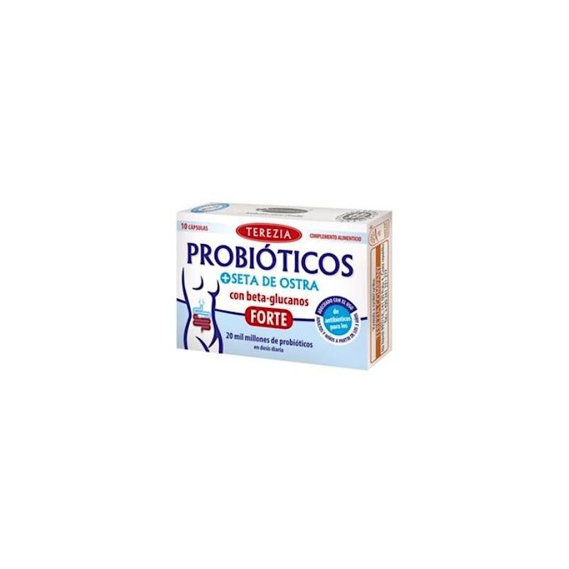 Probióticos+seta de ostra con beta-glucanos FORTE