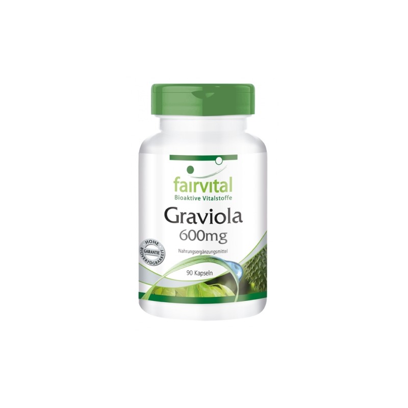 Graviola 600mg - 90 Cápsulas