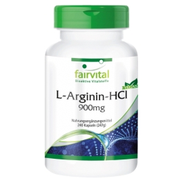 L-Arginina 900mg - 240 Cápsulas