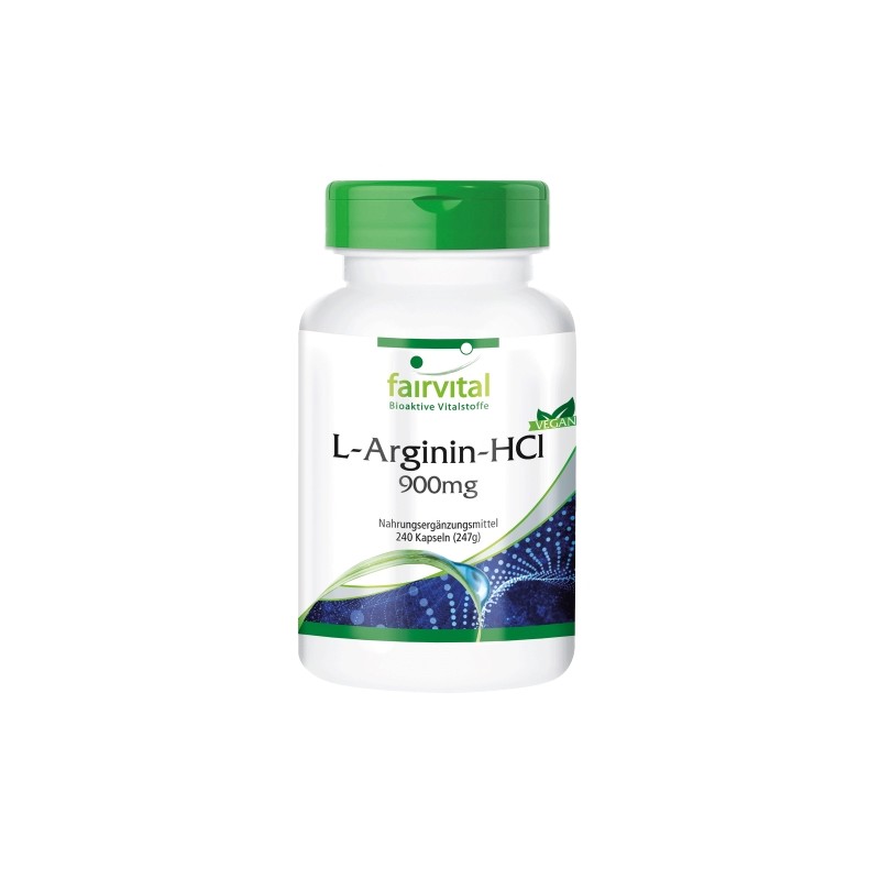 L-Arginina 900mg - 240 Cápsulas