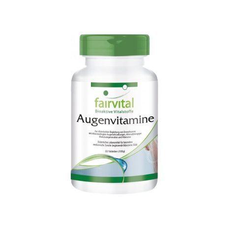 Vitaminas para los ojos - 60 Pastillas