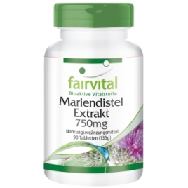 Extracto de Cardo Mariano 750mg - 90 Pastillas