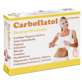 Carboflatol, 30 caps-500mg