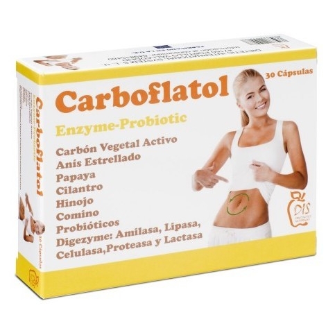Carboflatol, 30 caps-500mg