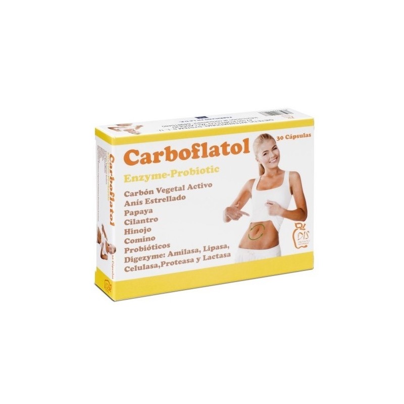 Carboflatol, 30 caps-500mg