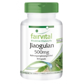 Jiaogulan 500mg 4:1 Extracto - 90 Cápsulas