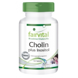 Colina e Inositol - 100 Pastillas