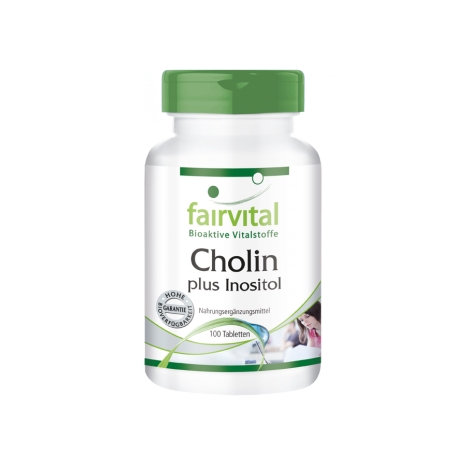 Colina e Inositol - 100 Pastillas