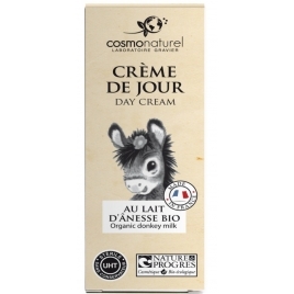 Crema de día facial con leche de burra BIO-airless