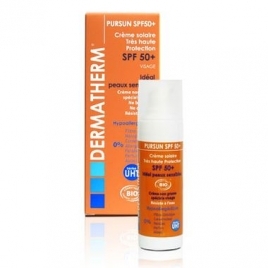 Crema solar SPF50+ cara 50 ml. UHT Airless.Bio