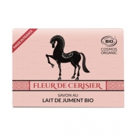 Jabón leche yegua flor de cerezo 100g Bio