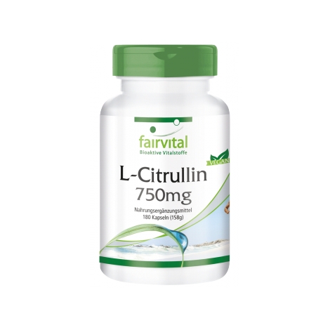 L-Citrulina 750mg - 180 Cápsulas