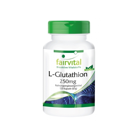 L-Glutatión 250mg - 120 Cápsulas