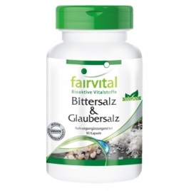 Sal de Epsom & Sal de Glauber - 90 cápsulas