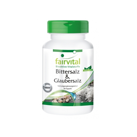 Sal de Epsom & Sal de Glauber - 90 cápsulas