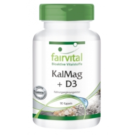 CalMag con D3 - 90 Cápsulas