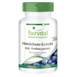 Extracto de arándano con antocianos - 90 Cápsulas