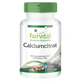 Citrato de calcio con 300 mg de calcio - 90 Caps