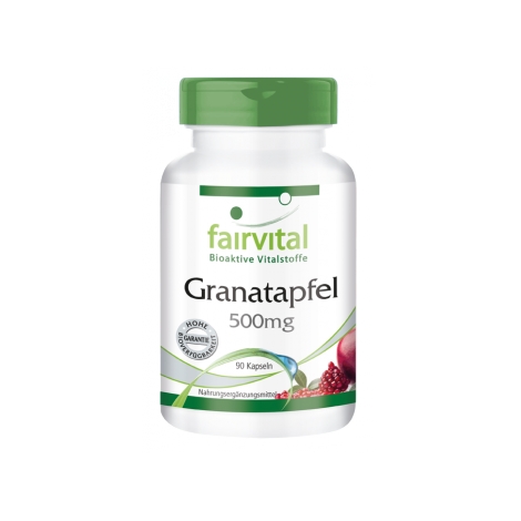 Extracto de Granada 500mg - 90 Cápsulas