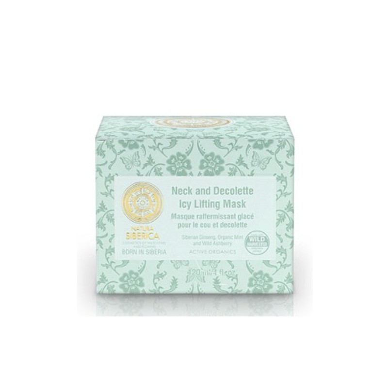 Mascarilla lifting helada para cuello y escote