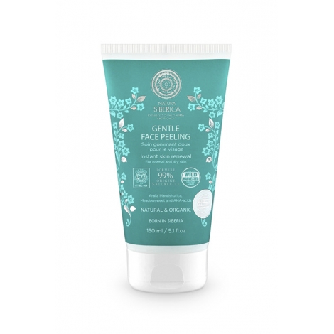 Peeling facial suave para piel normal o seca
