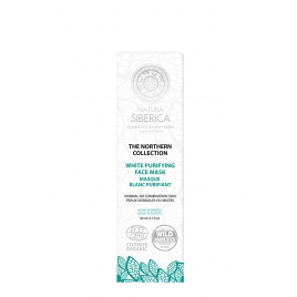 Mascarilla facial blanca purificante