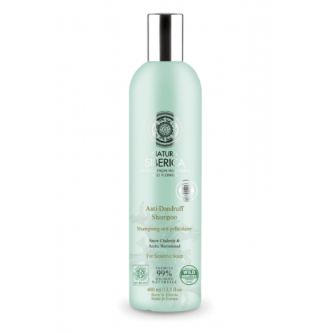 Champú para cuero cabelludo sensible.Anticaspa