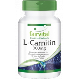 L-Carnitina 300mg - 90 Caps - 64209