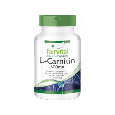 L-Carnitina 300mg - 90 Caps - 64209