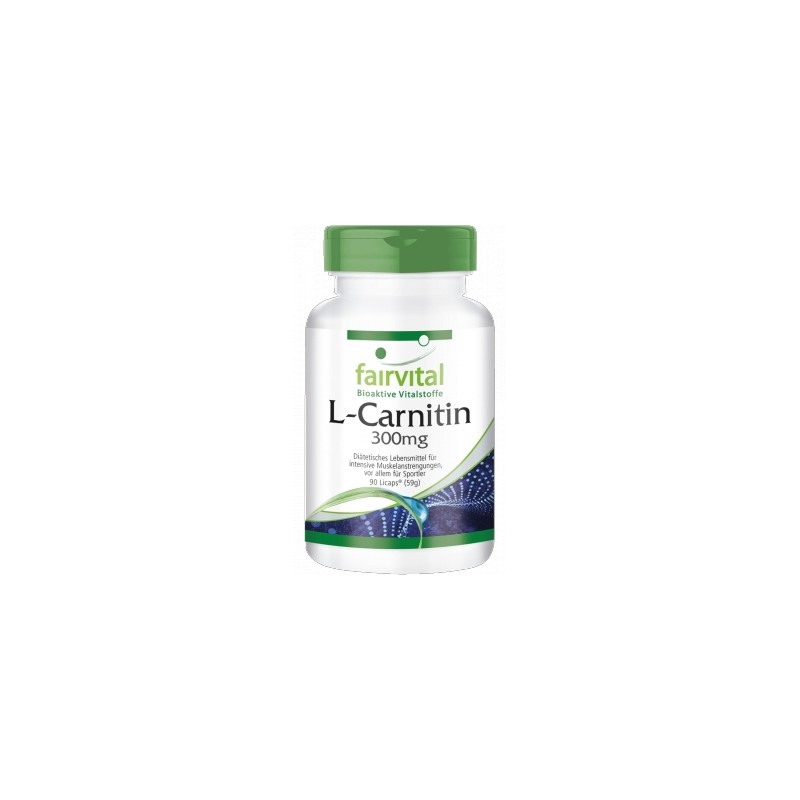 L-Carnitina 300mg - 90 Caps - 64209