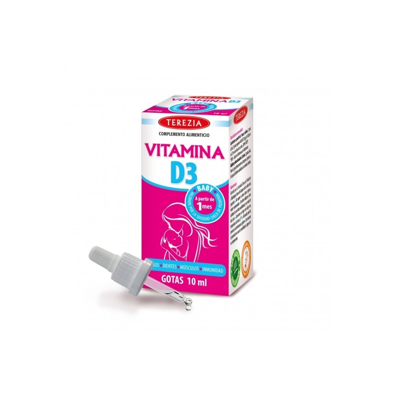 Vitamina D3 en gotas. Terezia