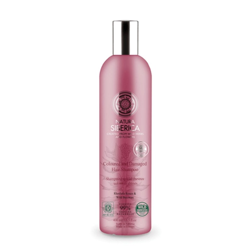Natura Siberica-Champú para cabello teñido y dañad