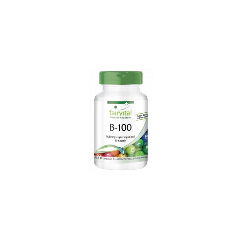Vitamina B 100 - 90 Cápsulas