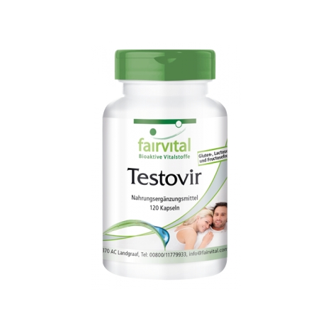 Testovir - 120 Cápsulas