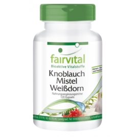 Ajo Muérdago Espino - 120 Cápsulas