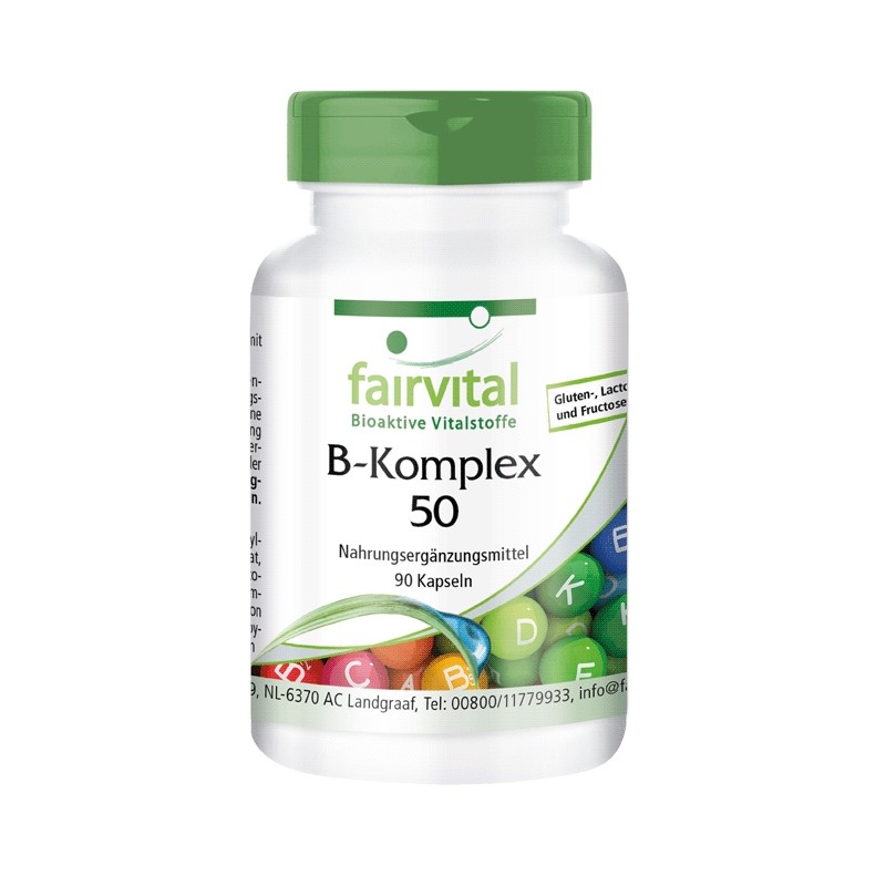 Vitamina B-Complex 50 - 90 Cápsulas