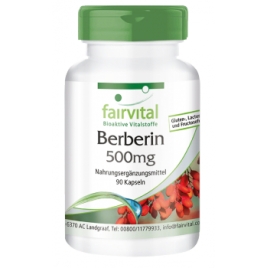 Berberina 500mg - 90 cápsulas